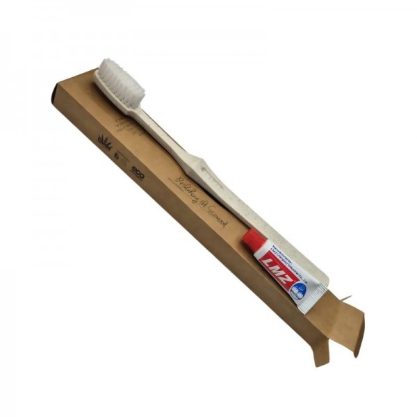 Set dentar hotelier, Botanika & I Am You, periuta, pasta de dinti 3gr Produse 2,10 lei