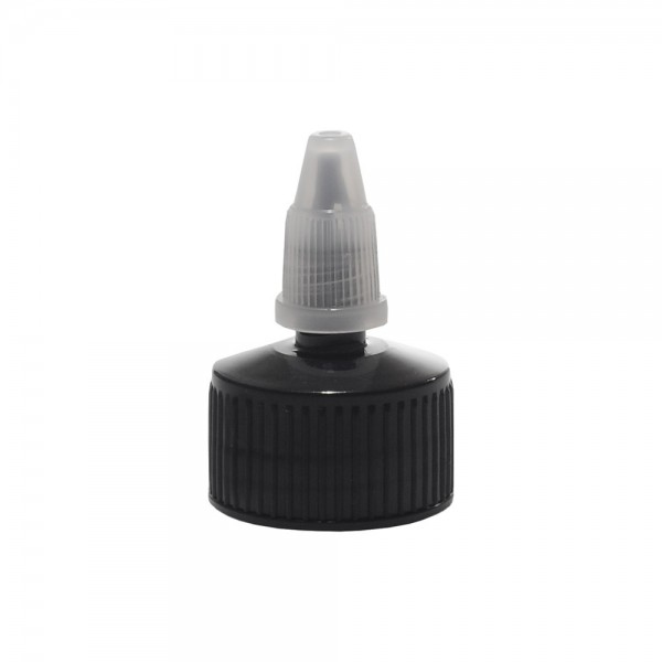 Capac plastic, cu filet si picurator, F28mm, negru Produse 0,65 lei