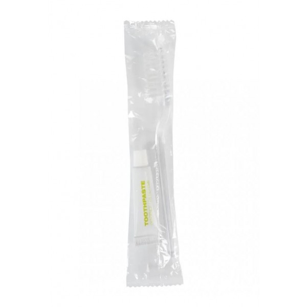 Set dentar hotelier, format din periuta si pasta de dinti 3gr, 30 buc/set Produse 52,20 lei
