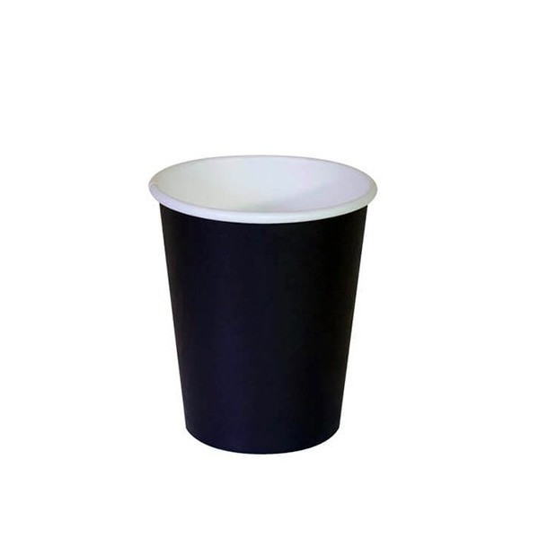 Pahare carton 120ml - 4oz negru D62 (50buc) Produse 7,09 lei