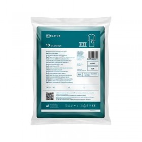 Halate de unica folosinta, Mercator, echipament protecție PPE, 10 buc Produse 26,05 lei