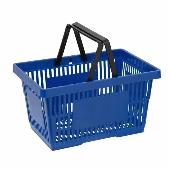 Cos de cumparaturi, cu maner, 22 litri, 42.5x30x23 cm Cosuri transport 32,40 lei
