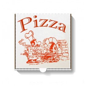 Cutii pizza 24cm alb (100buc) Produse 95,02 lei