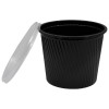 Bol negru 600cc + capac transparent, 50buc Produse 35,75 lei