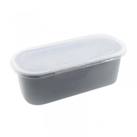 Vascheta plastic pentru inghetata, 36*16.5*h12 cm, capac bombat, 4.5L, 10buc Cutii transport inghetata 74,99 lei