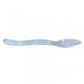 Lingurite plastic transparent, 2.6gr, reutilizabile, 10cm, 50buc Produse 5,57 lei