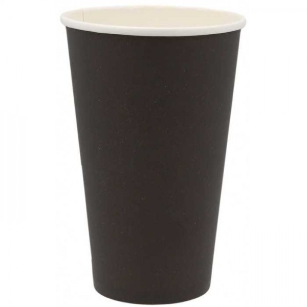 Pahare carton 470ml - 16oz negru D90 (50buc) Produse 20,89 lei