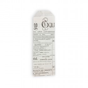 Port tacamuri, hartie alba, design ziar, 23*8 cm (2000buc) Naproane si port tacamuri 126,92 lei