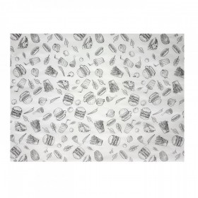 Hartie alba pentru tavi cu design urban, 30*40cm, 1000 buc Naproane si port tacamuri 127,85 lei