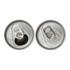 Flacoane doza 330ml, pet transparent, rotunde, capac metalic Produse 2,80 lei