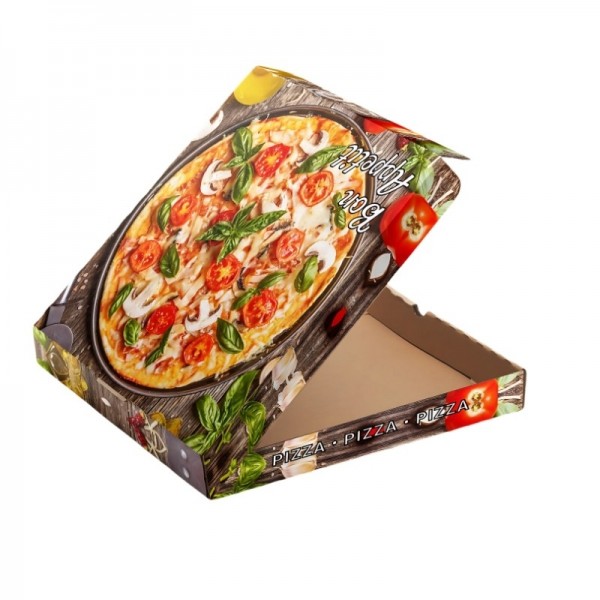 Cutii pizza, carton color, Bon Appetit, 33cm, 100buc Cutii pizza color 153,94 lei