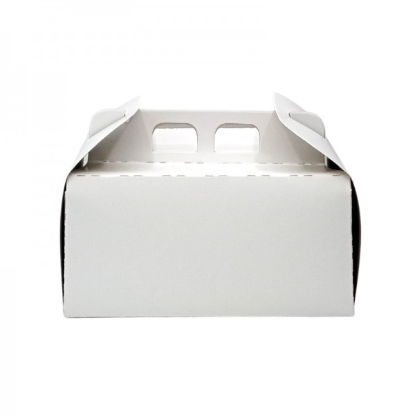 Cutii carton albe, cu maner, 15x22cm, 50buc, outlet Lichidari de stoc 132,13 lei