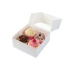 Cutii carton alb cu fereastra, 4 briose, 18*18 cm, 25buc, outlet Produse 135,29 lei