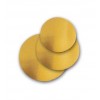 Discuri carton 3mm, aurii|lux, 22cm, 53buc, outlet Lichidari de stoc 181,00 lei