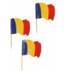 Bete din lemn, ornament steag Romania (200buc) Produse 15,89 lei
