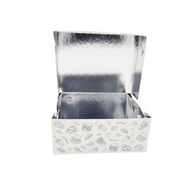 Cutie cartofi prajiti 150gr, carton aluminizat, design urban, 14*10.5*h4.8 cm, 10kg, outlet Lichidari de stoc 262,95 lei