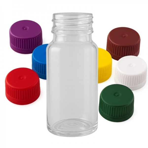 Flacoane 10ml, pet transparent, cilindric, cu capac, F16mm, 2250buc Miniflacoane 1,00 lei