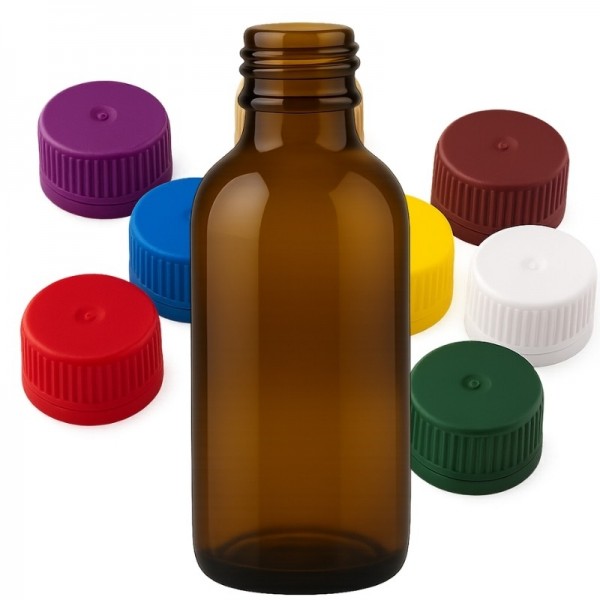 Flacoane 30ml, pet brun, cilindric, cu capac, F16mm, 1500buc Produse 844,63 lei