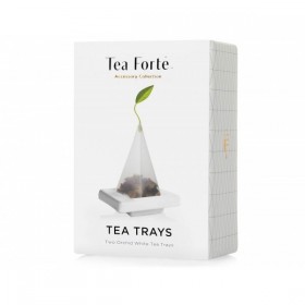 Tavite albe pentru piramide de ceai - Tea Forte Produse 33,75 lei