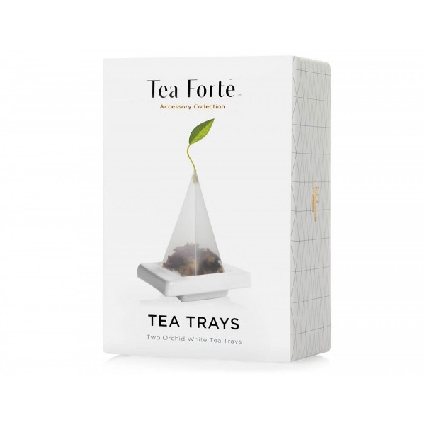 Tavite albe pentru piramide de ceai - Tea Forte Produse 33,75 lei