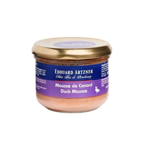 Edouard Artzner mousse din ficat de rata cu Kirsch de Alsacia 180g Produse 63,25 lei