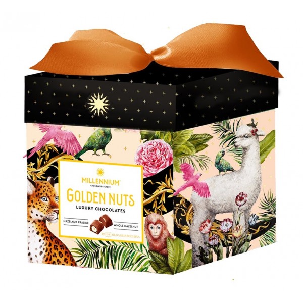 Millennium Praline Sweets Golden Nut Cub 150g Produse 37,50 lei
