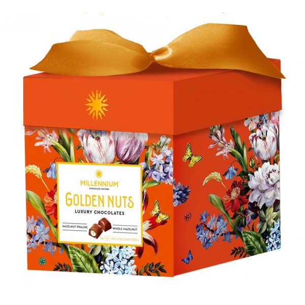 Millennium Praline Sweets Golden Nut Cub 150g Produse 37,50 lei