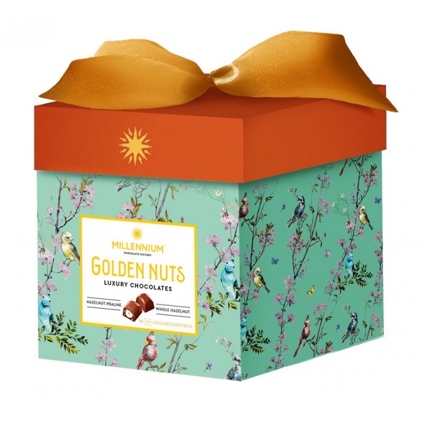 Millennium Praline Sweets Golden Nut Cub 150g Produse 37,50 lei