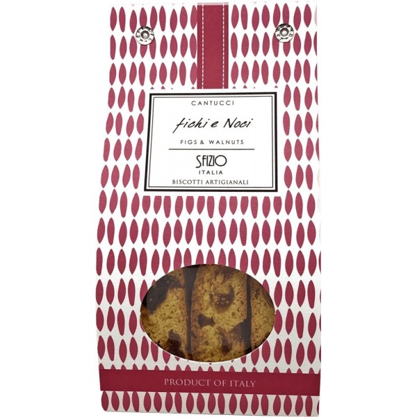 Biscuiti artizanali Cantucci cu smochine si nuci Sfizio 200g Produse 66,25 lei