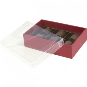 Praline de ciocolată belgiană Frenchy Red Transparent Produse 41,25 lei