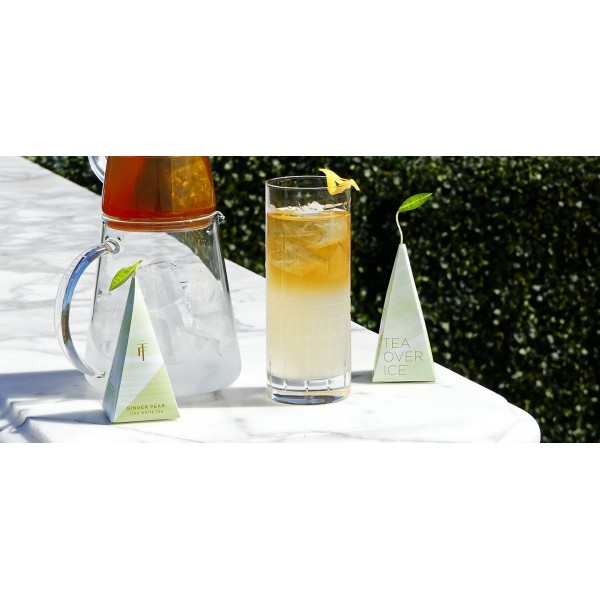 Ceai rece- Tea Over Ice White Ginger Pear ,Tea Forte - Cutie cu 5 piramide de ceai rece Produse 48,75 lei