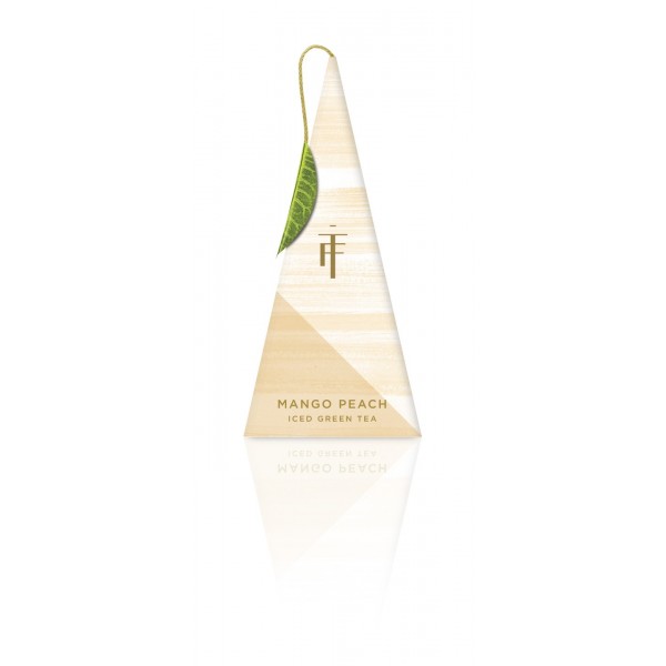 Ceai rece-Tea Over Ice Green Mango Peach, Tea Forte - cutie cu 5 piramide ceai rece Produse 48,75 lei