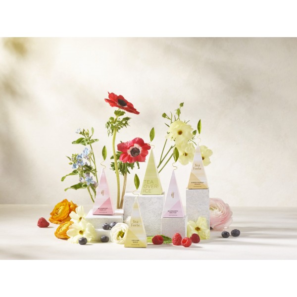 Ceai rece-Tea Over Ice Green Mango Peach, Tea Forte - cutie cu 5 piramide ceai rece Produse 48,75 lei