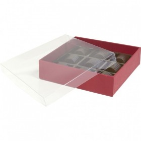 Praline de ciocolată belgiană Frenchy Red Transparent Produse 52,50 lei