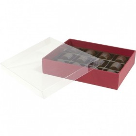 Praline de ciocolată belgiană Frenchy Red Transparent Produse 61,00 lei