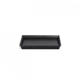 Tava din abanos pentru servit ceaiul Tribeca Contoured Tray - Tea Forte Produse 70,00 lei