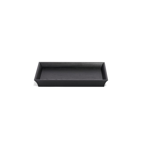 Tava din abanos pentru servit ceaiul Tribeca Contoured Tray - Tea Forte Produse 70,00 lei