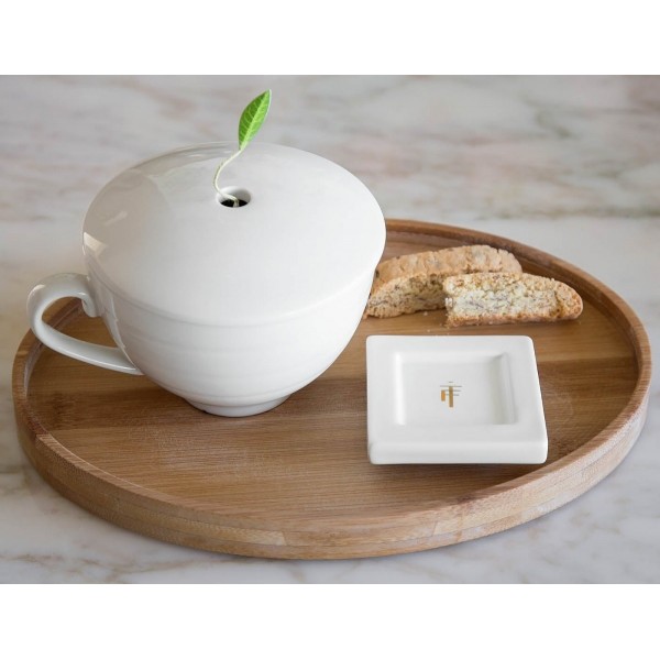 Tava ovala din lemn de artar pentru servit ceaiul - Tea Forte Produse 70,00 lei