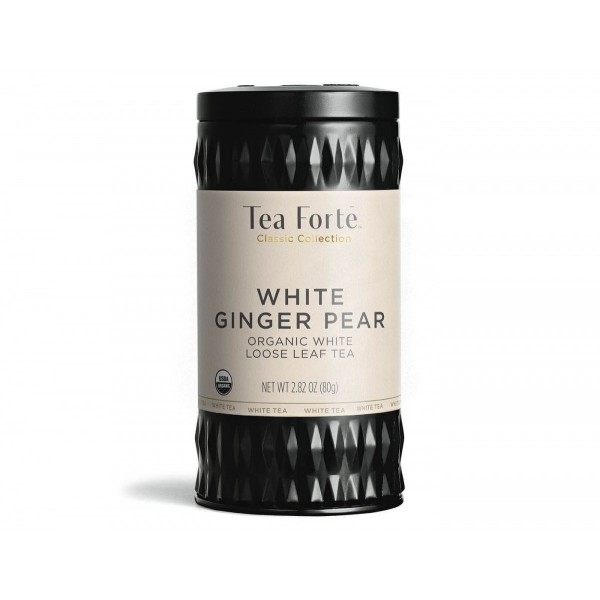 Ceai alb cu ghimbir si pere, ECO, White Ginger Pear - Tea Forte Ceai vrac 78,00 lei