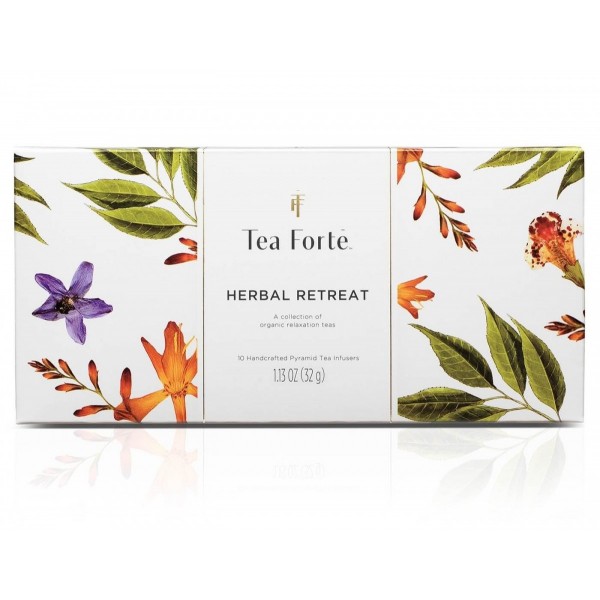 Ceai Petite Ribbon Herbal Retreat, ECO - Tea Forte - Cutie cu 10 piramide de ceai Produse 95,00 lei