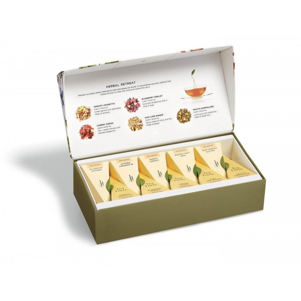 Ceai Petite Ribbon Herbal Retreat, ECO - Tea Forte - Cutie cu 10 piramide de ceai Produse 95,00 lei