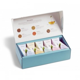 Ceai organic Petite Ribbon Box Wellbeing ECO - Tea Forte - Cutie cu 10 piramide de ceai oranic Produse 130,00 lei