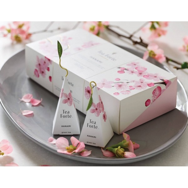 Ceai organic Petite Ribbon Hanami ECO - Tea Forte - Cutie cu 10 piramide de ceai Produse 115,00 lei