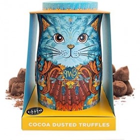 Cutie metalica cu trufe din cocos Monty Bojangles Persian Blue Cat Coconut Crush 135g Produse 115,00 lei