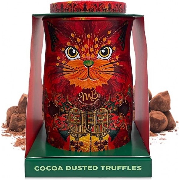 Cutie metalica cu Trufe Monty Bojangles Persian Cat Fire Dancer Tin 135g Produse 115,00 lei