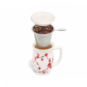 Cana ceai cu infuzor din inox Fiore Sakura Produse 129,00 lei