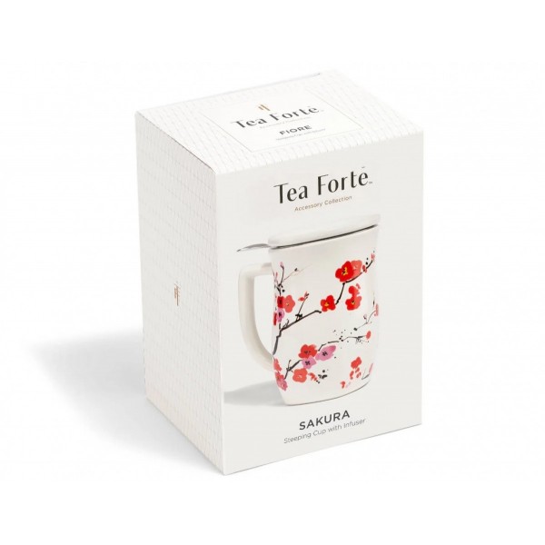Cana ceai cu infuzor din inox Fiore Sakura Produse 129,00 lei