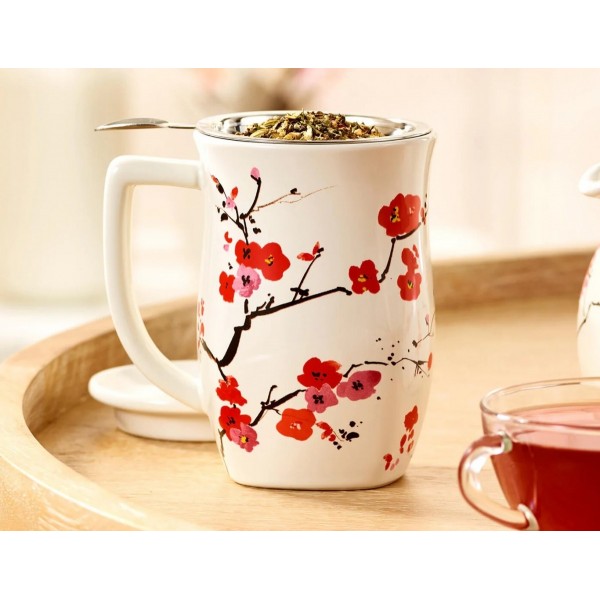 Cana ceai cu infuzor din inox Fiore Sakura Produse 129,00 lei