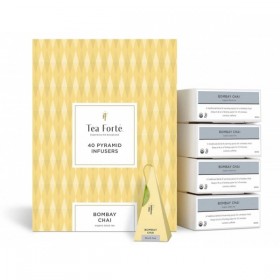 Ceai Bombay Chai ECO - Tea Forte - cutie cu 40 de piramide de ceai Produse 154,00 lei