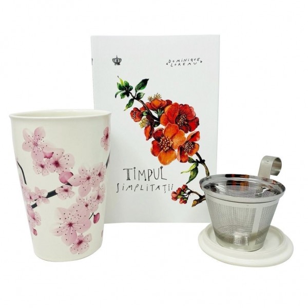 Timpul Simplitatii Hanami - Cadou cana si carte Produse 160,00 lei